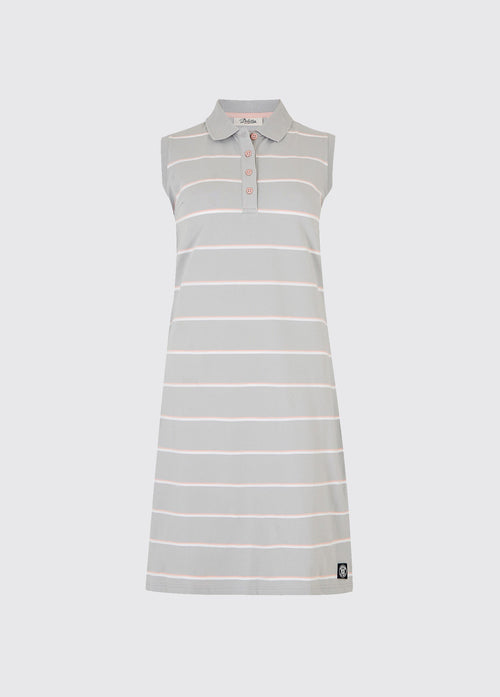 Pebbles Polo Dress - Platinum