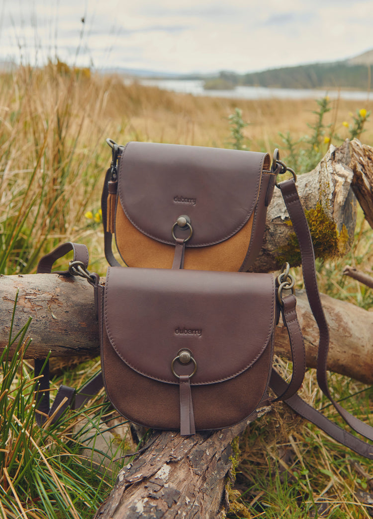 Crossgar Ladies Saddle Bag - Cigar