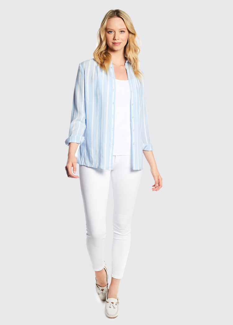 Violet Shirt - Pale Blue