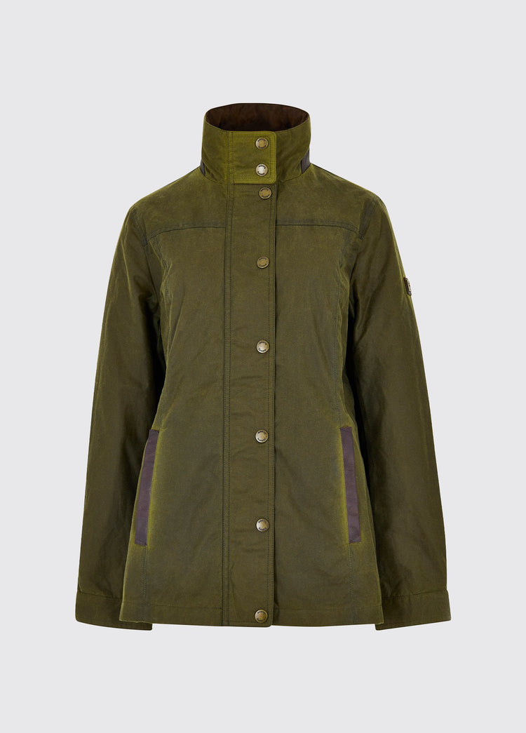 Mounthrath Ladies Wax Cotton Jacket - Fennel