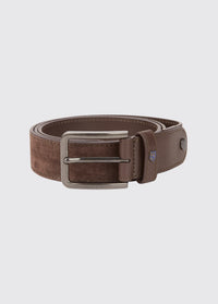Lissava Men’s suede belt - Cigar
