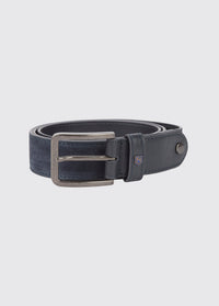Lissava Men’s suede belt - Navy