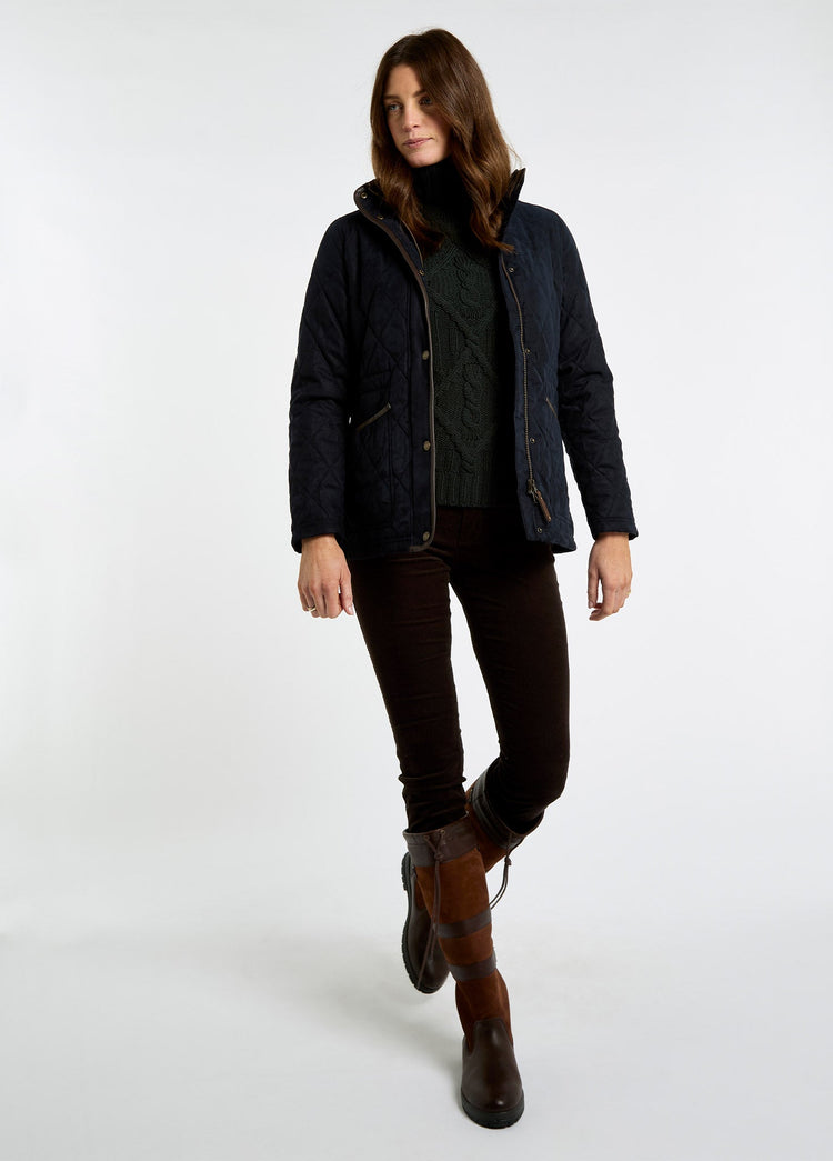 Locton Women’s quilted jacket - Navy