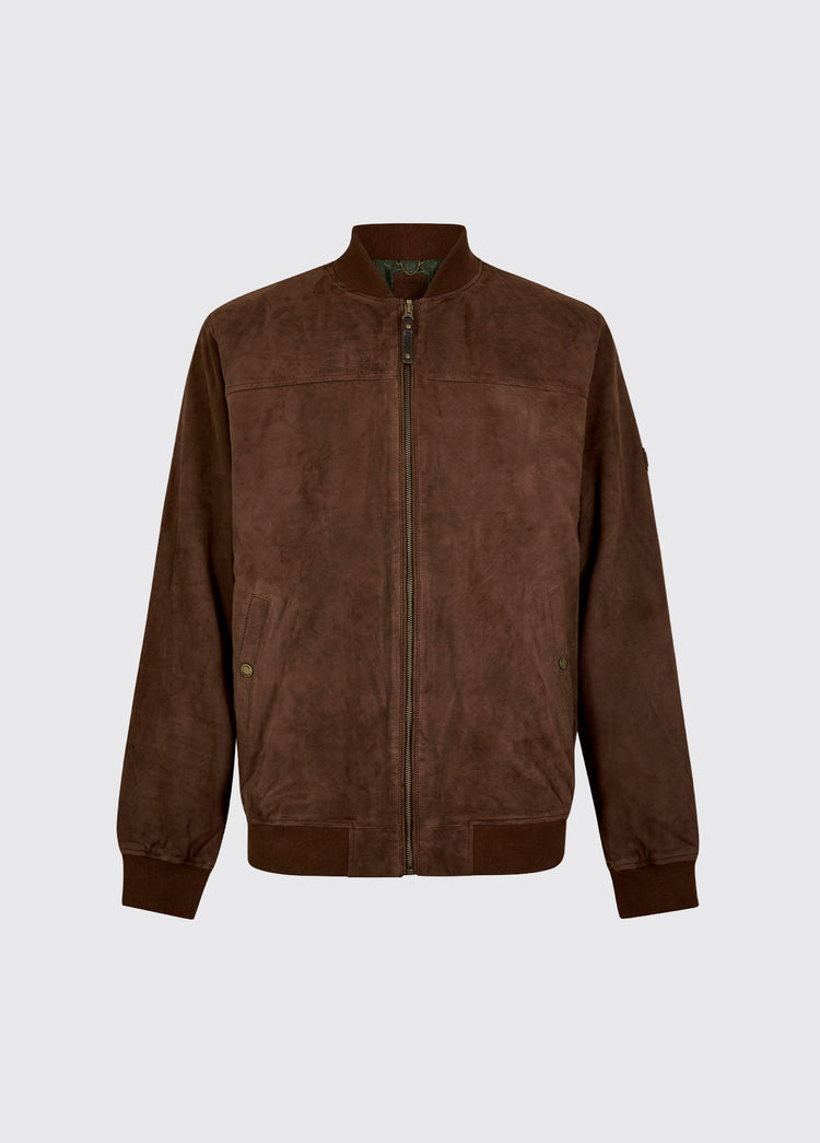 Marblehill Men's Suede Jacket - Walnut