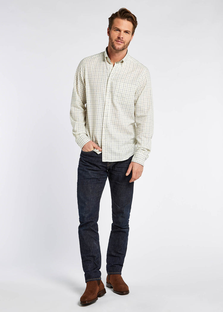 Hollymount Check Shirt - Cream