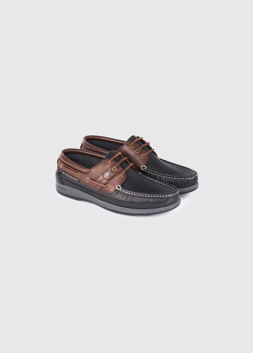 Atlantic Deck Shoe - Navy/Mahogany