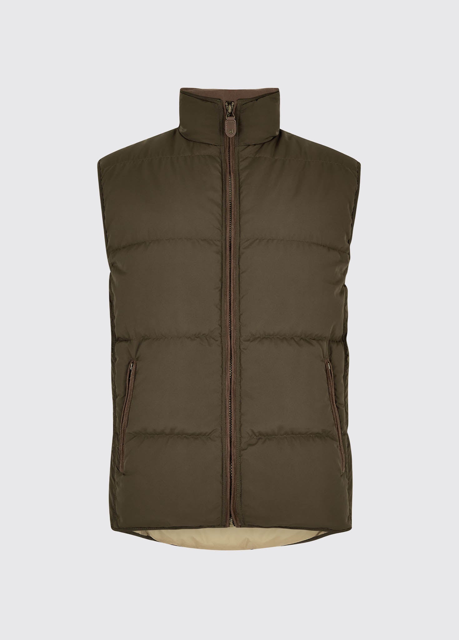 Graystown Down Gilet Olive - Main Image
