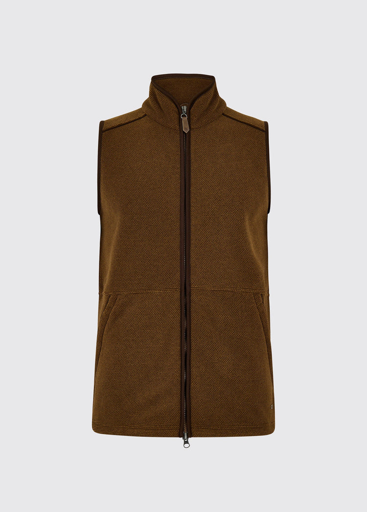 Lifford Fleece Gilet - Walnut