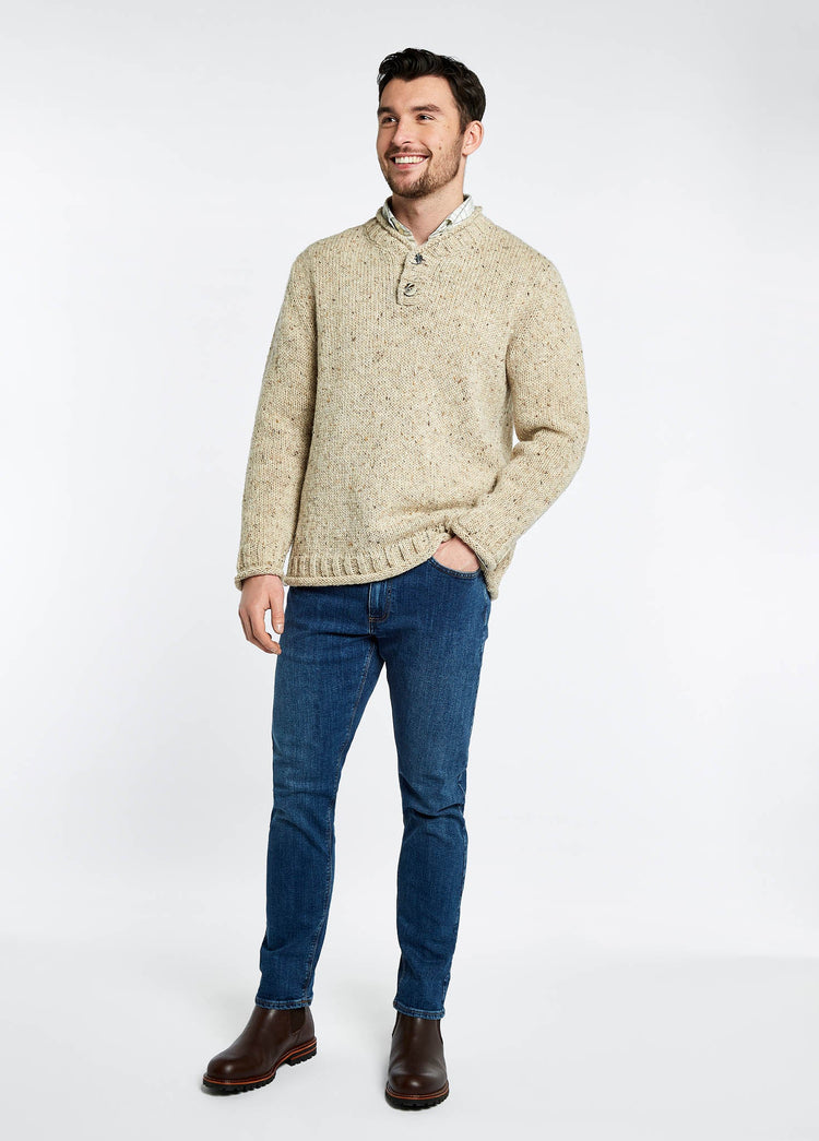 Taylor Irish Sweater - Stone