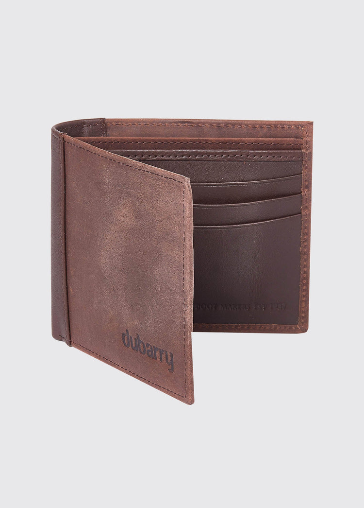 Rosmuc Mens Leather Wallet - Old Rum