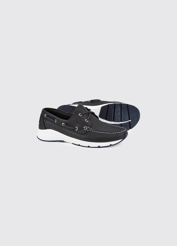 Dungarvan Mens Lightweight Deck Shoe - Navy