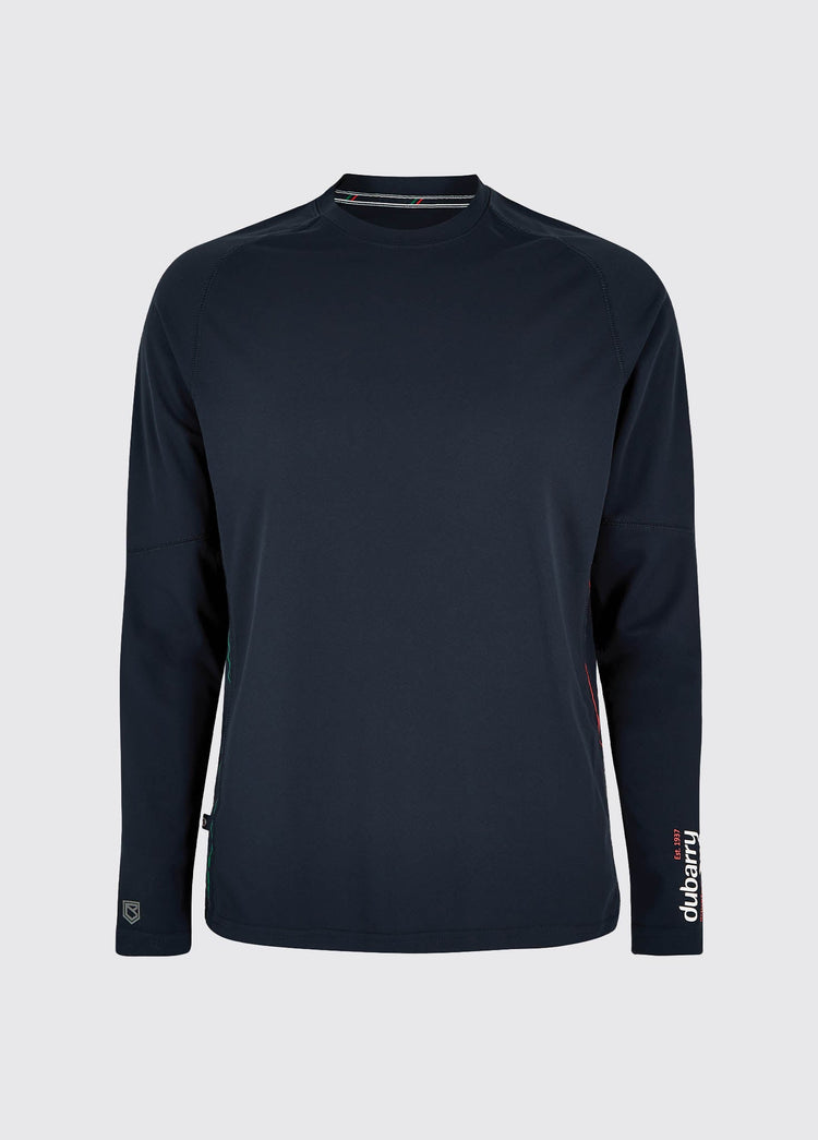 Ancona Mens Long-sleeved t-shirt - Navy