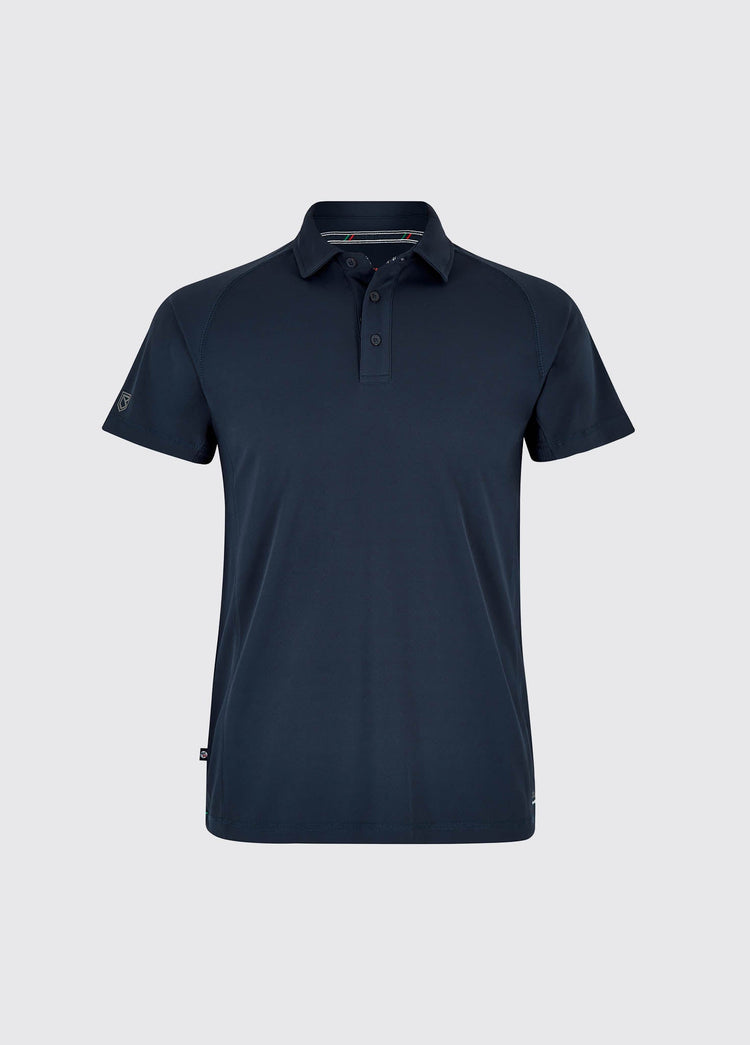 Menton Men's Technical Polo - Navy