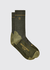 Tintern Mens Short PrimaLoft® Sock - Olive