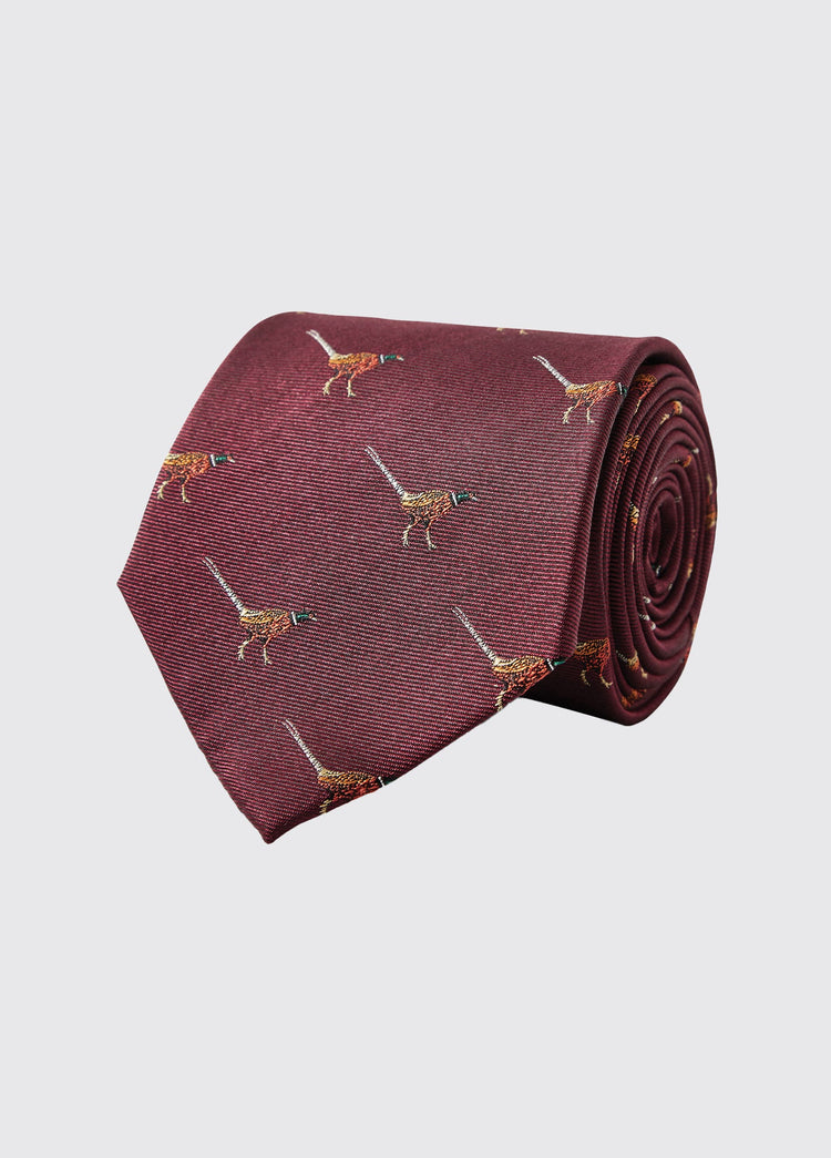 Madden Mens Silk Tie - Merlot