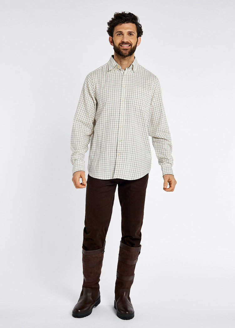 Hollymount Check Shirt - Ox Blood