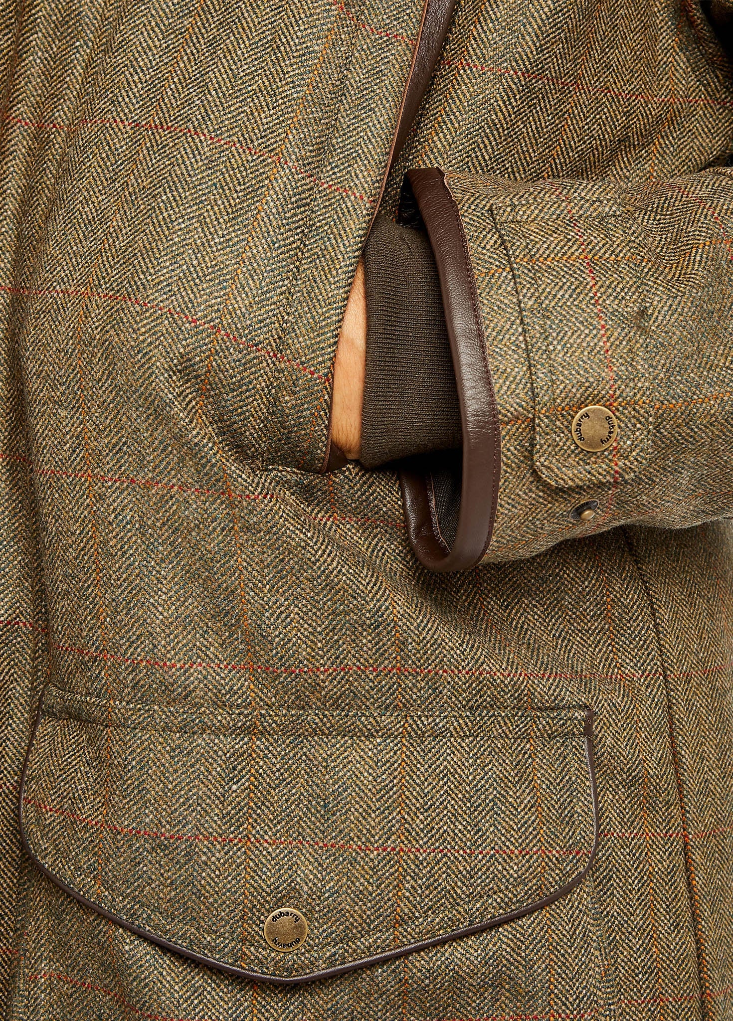 Ballinturbet Tweed Jacket Cedar