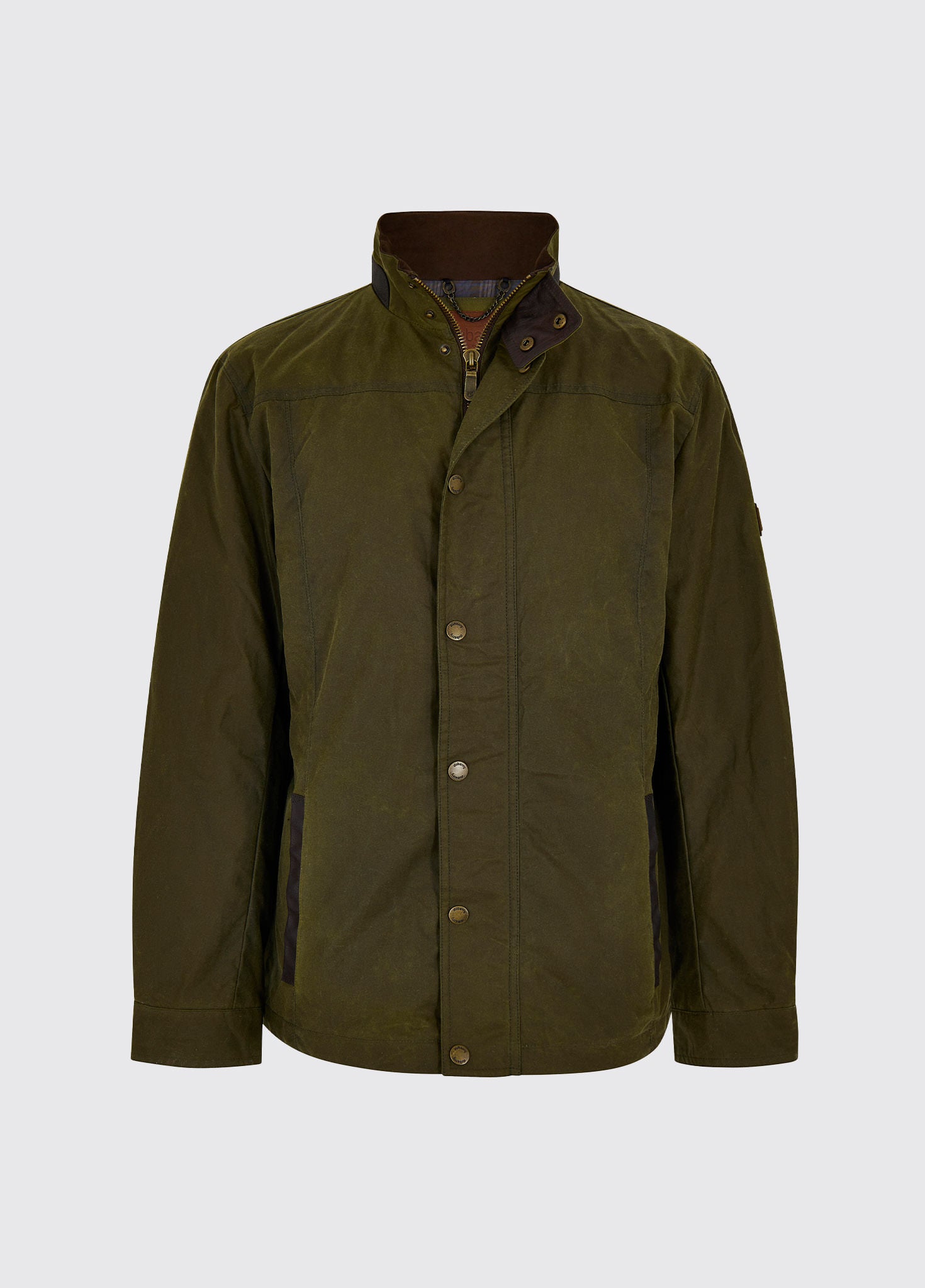 Carrickfergus Waxed Jacket - Olive