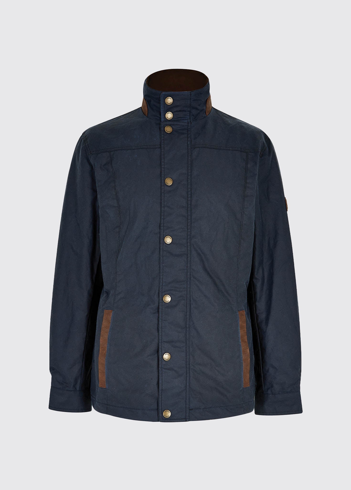 Blue waxed jacket hotsell