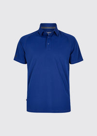 Menton Men's Technical Polo - Ultramarine