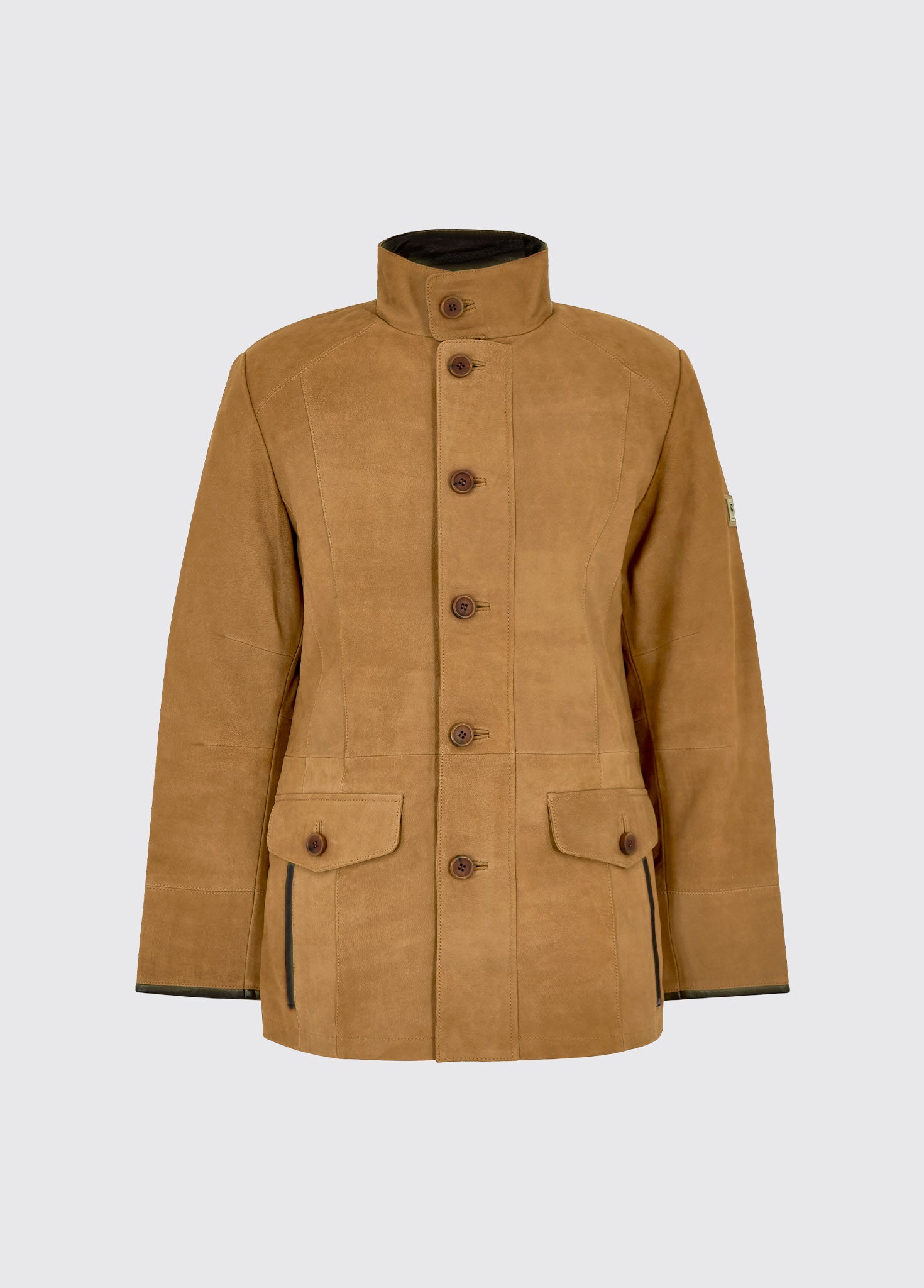 Moore Leather Jacket - Walnut