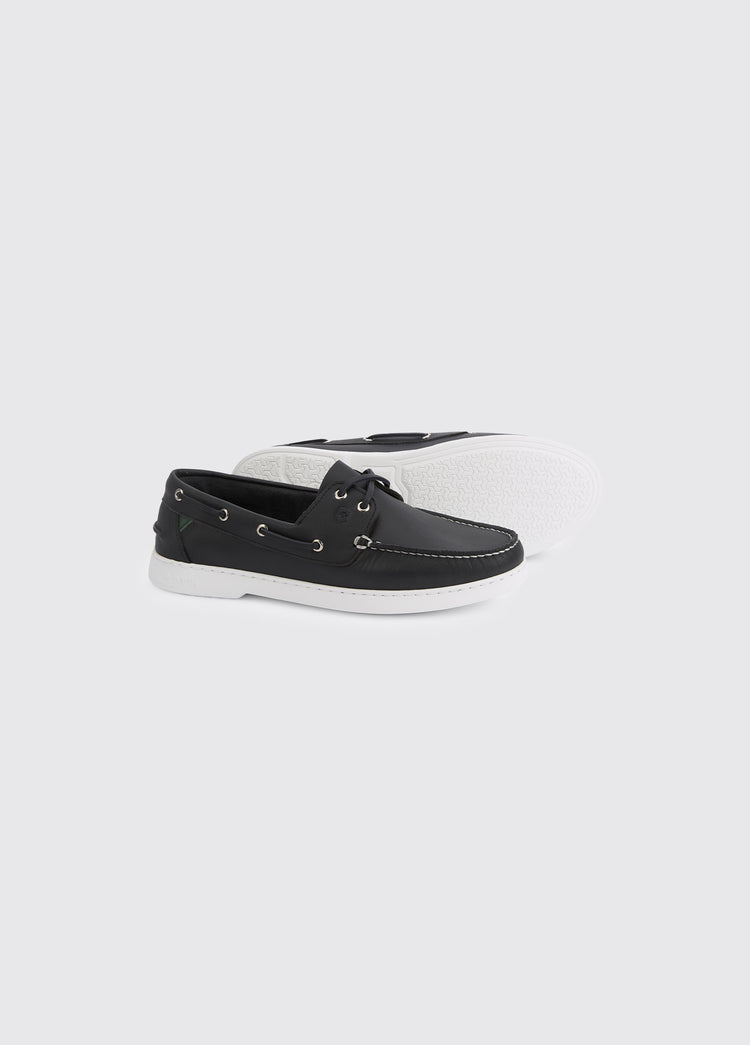 Oceania Mens dubarrylite™ Two Eye-Tie Moccasin - Navy