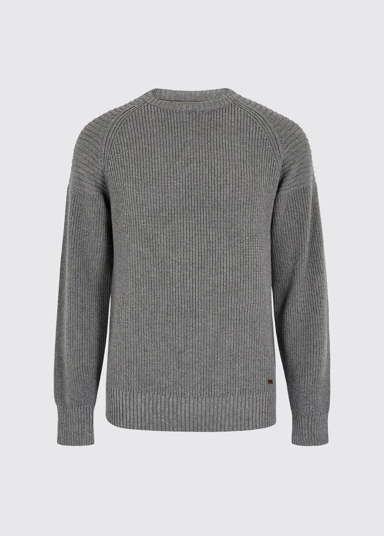 Rathmore Mens Crew Neck - Grey Marl