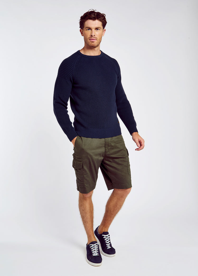 Rahtmore Mens Crew Neck - Navy