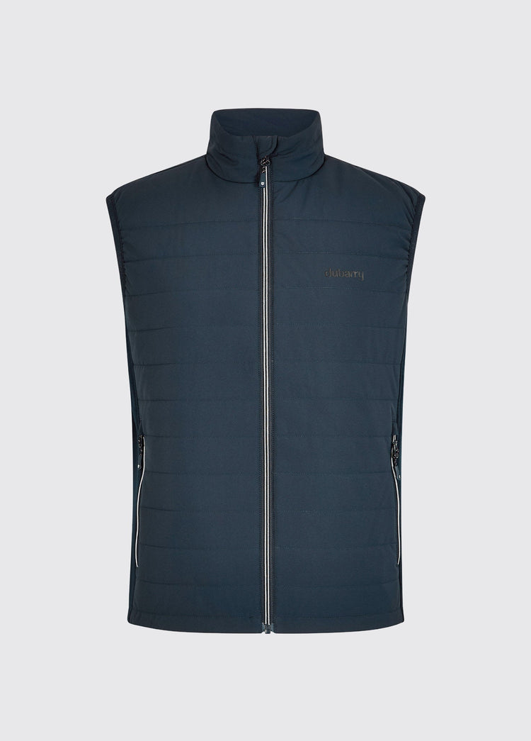 Solent Lightweight men’s hybrid gilet - Navy