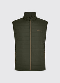 Solent Lightweight men’s hybrid gilet - Olive