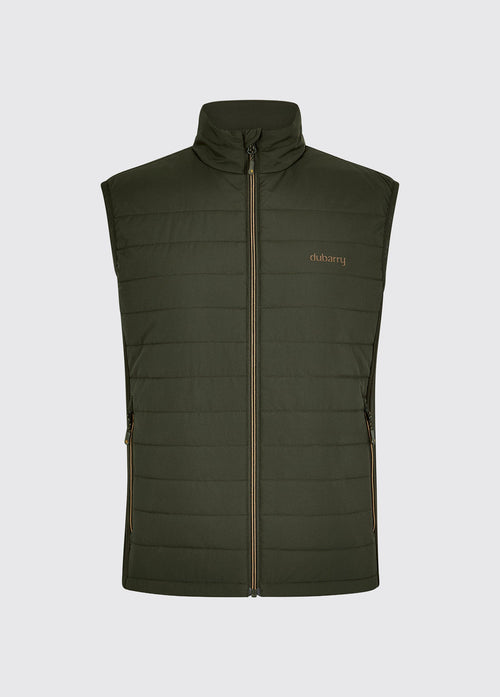 Solent Lightweight men’s hybrid gilet - Olive