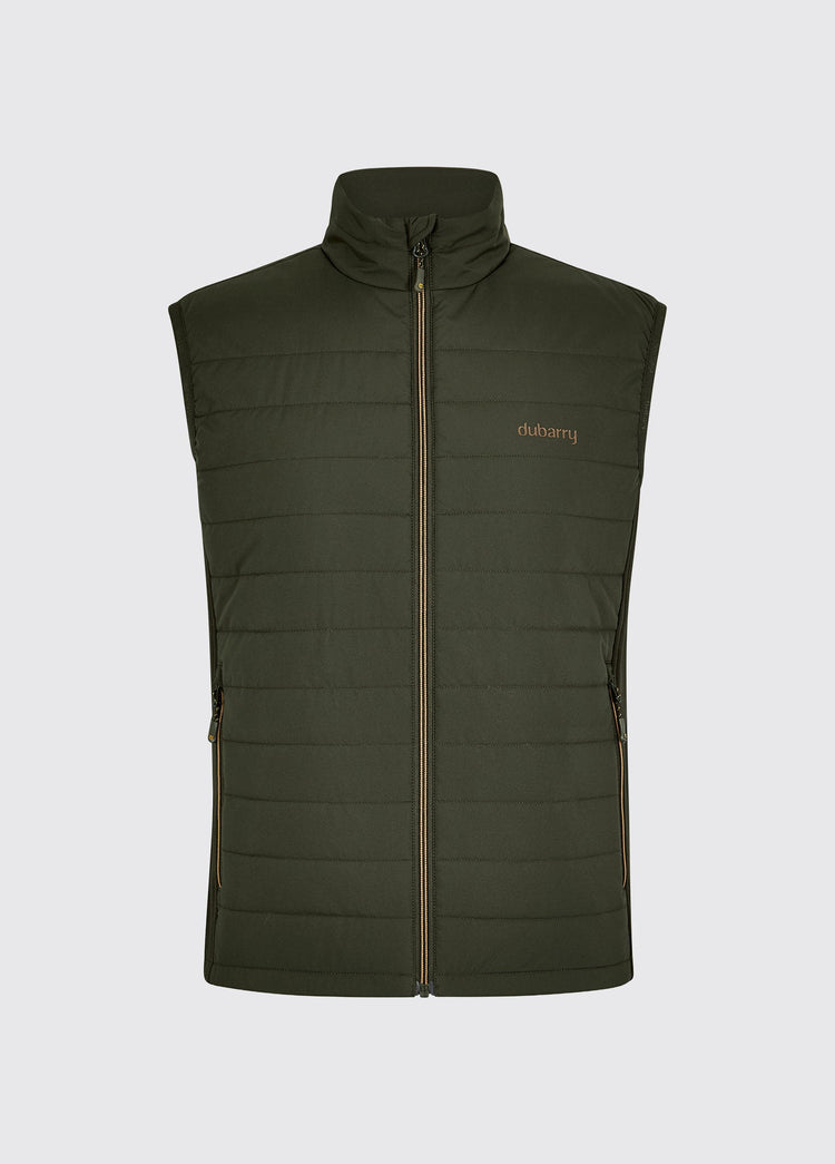 Solent Lightweight men’s hybrid gilet - Olive