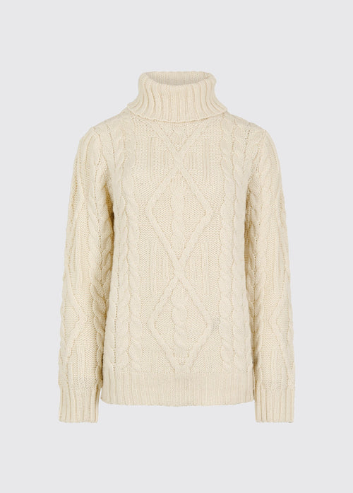 Somers Women's Roll-Neck Sweater - Cream