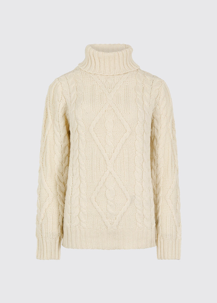 Somers Women's Roll-Neck Sweater - Cream