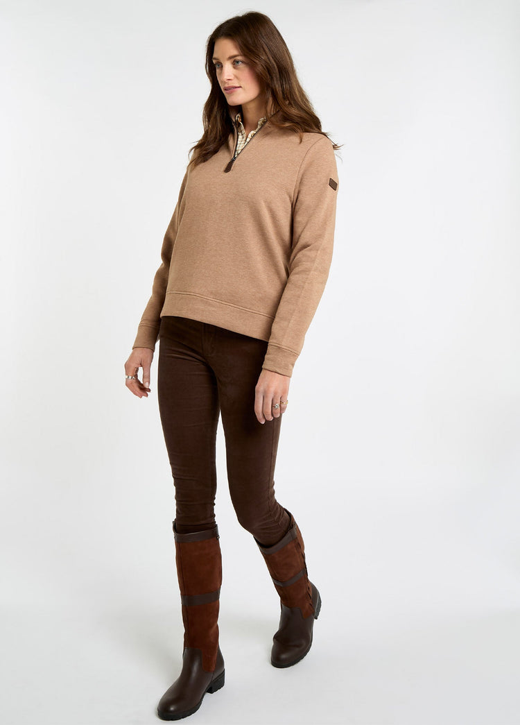 Summerhill Women’s 1/4 zip sweatshirt - Elk