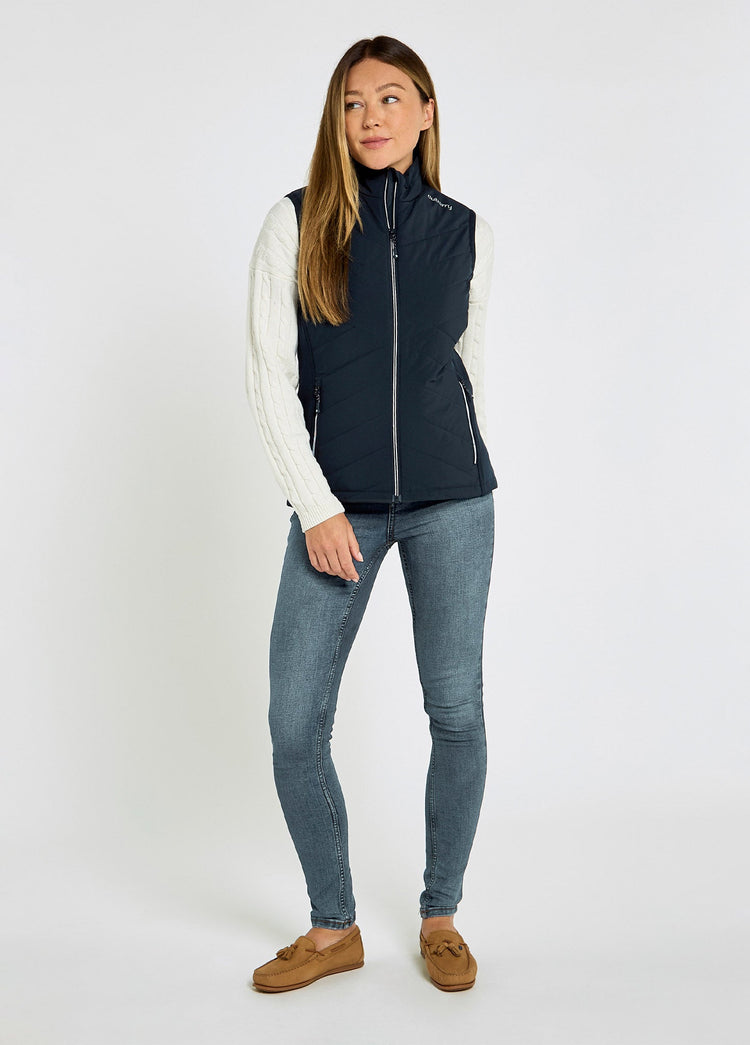 Sunway Women's Hybrid Gilet - Navy