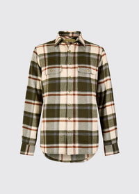 Townley Men’s hunting check shirt - Dusky Green