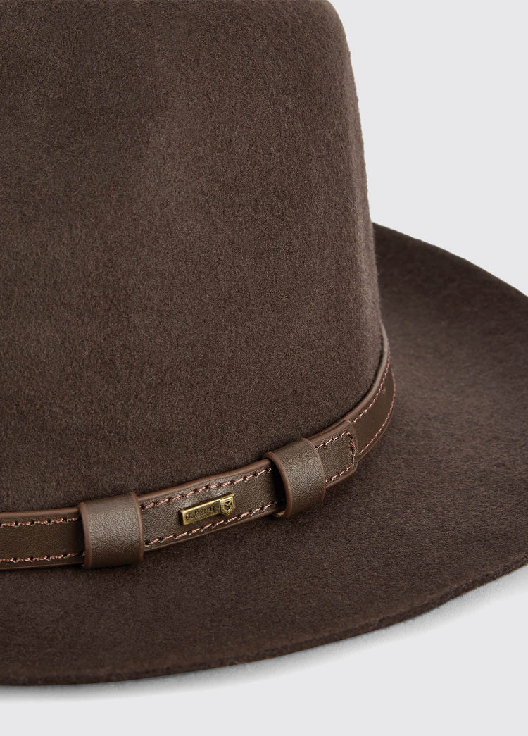 Frontier Fedora Hat - Brown