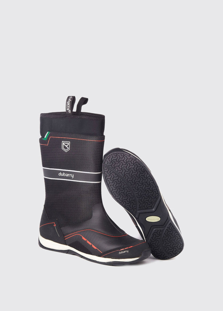 Fastnet Sailing Boot - Black