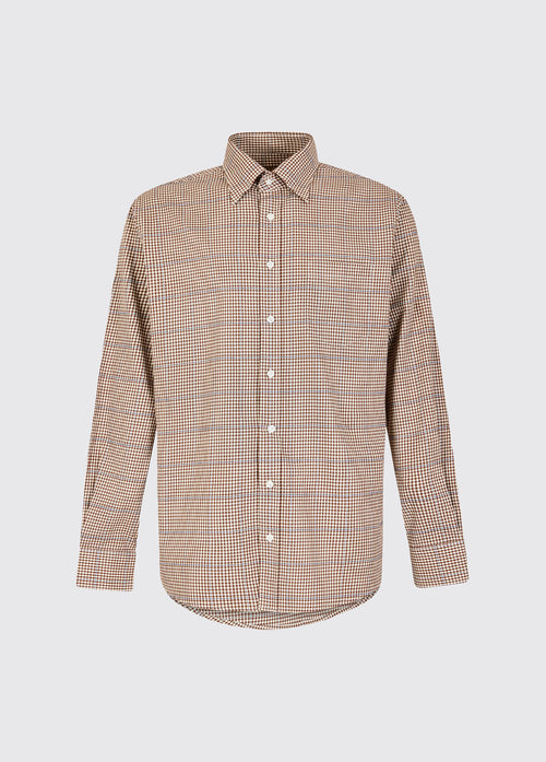 Whitegate Mens Shirt - Cigar