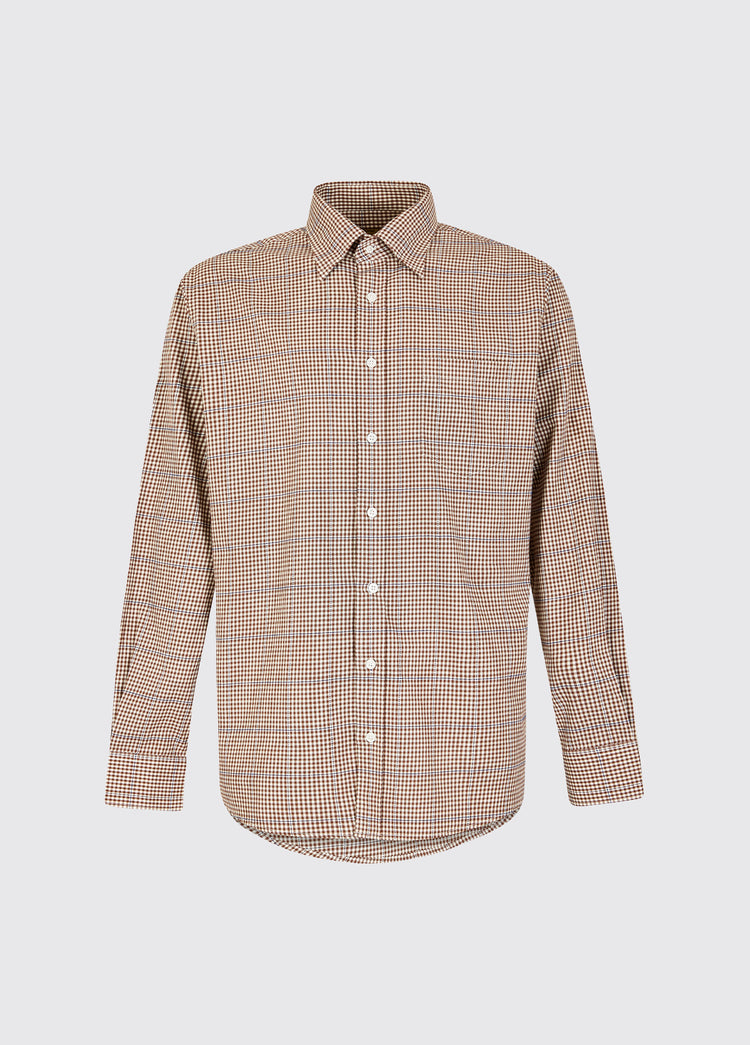 Whitegate Mens Shirt - Cigar