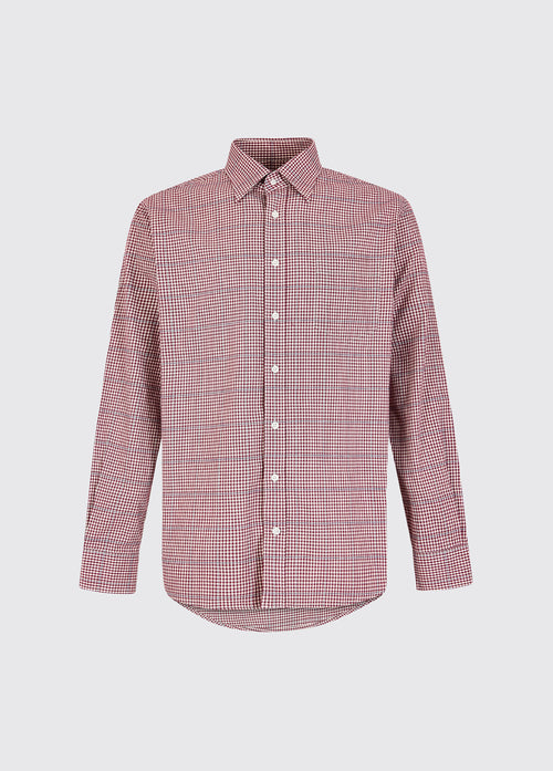 Whitegate Mens Shirt - Merlot Multi