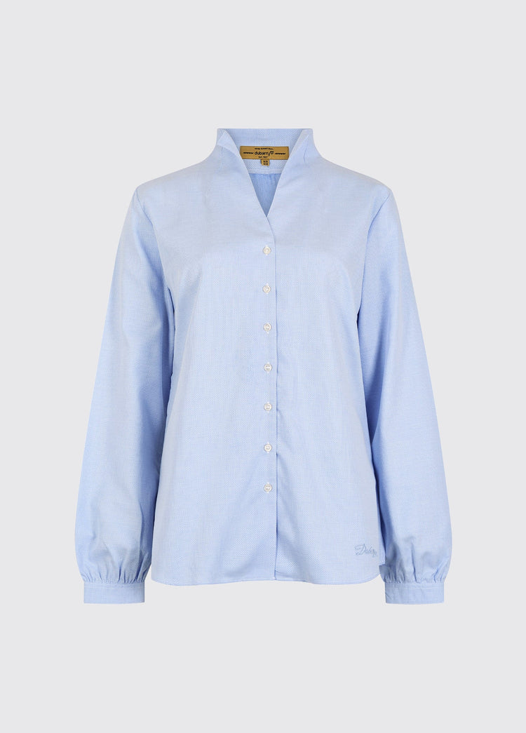 Woodsage Women’s cotton shirt - Blue