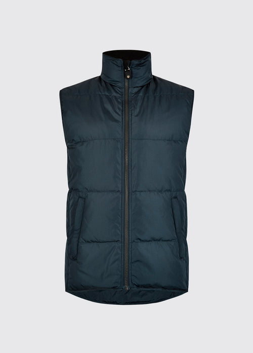Woodstock Men’s quilted gilet - Navy