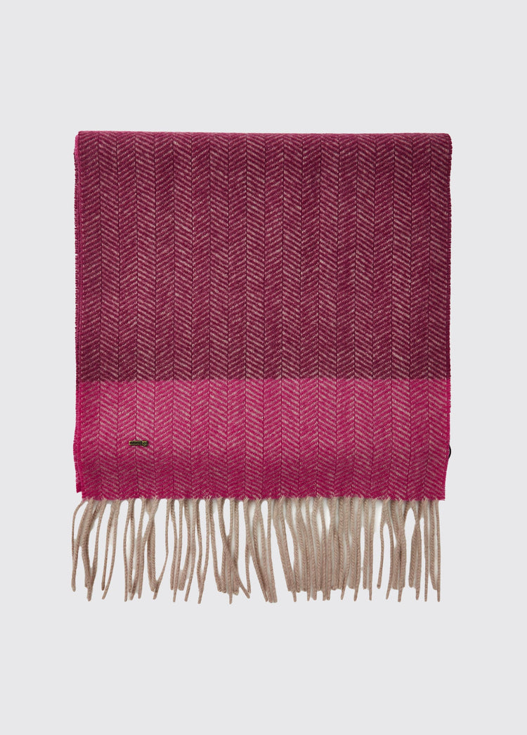 Keena Wool Scarf - Ox Blood