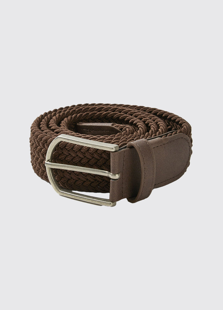 Oysterhaven Woven Belt - Walnut